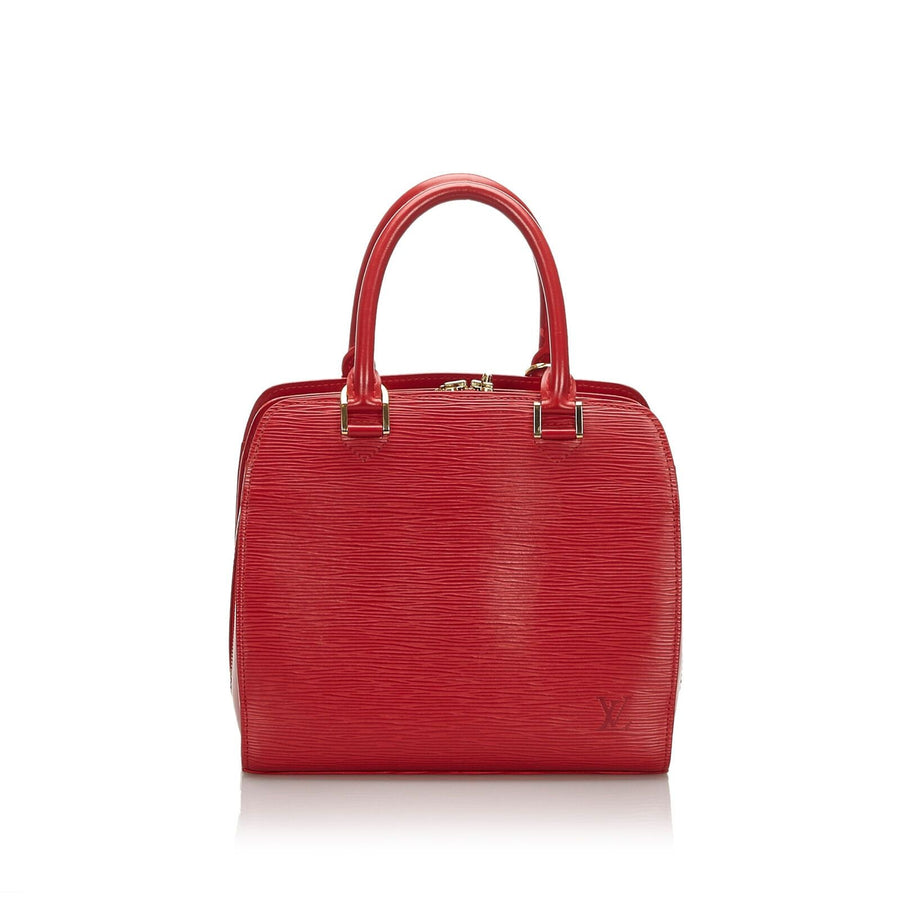 Pre-Loved Louis Vuitton Red Epi Leather Pont Neuf PM France
