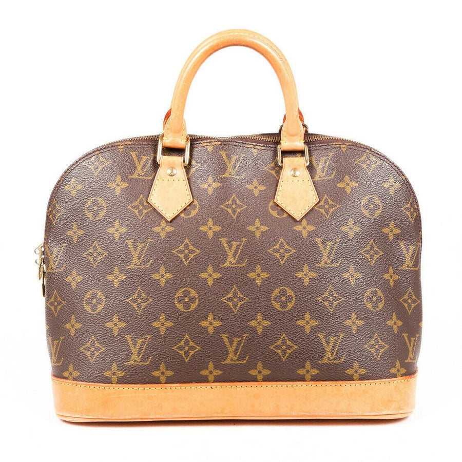 Louis Vuitton Bag Vintage Alma Monogram Coated Canvas
