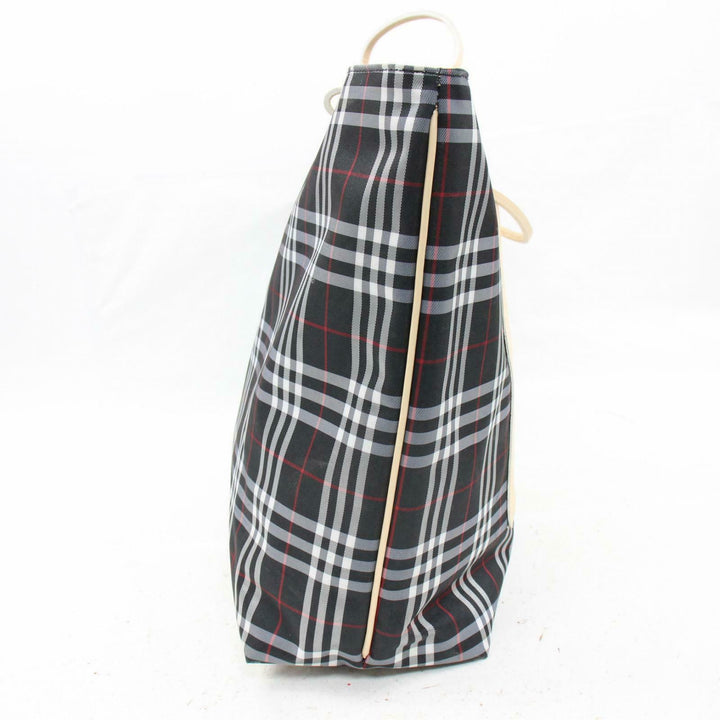 Indistinguishable  Burbe**y London Tote Bag Black Nylon (SHC1-15315)