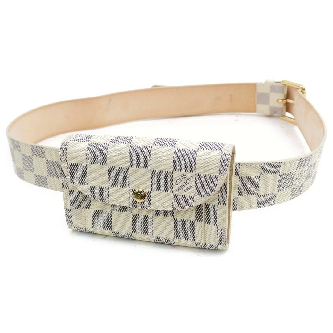 Louis Vuitton Waist Pouch Ceinture Pochette Solo  (SHC7-10885)