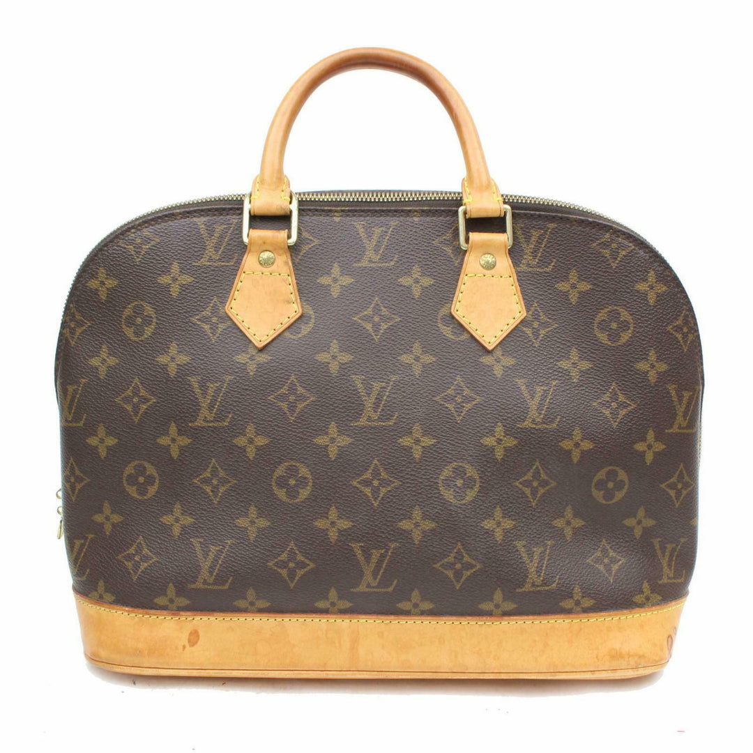 Louis Vuitton Hand Bag Alma Brown Monogram  (SHC7-10162)