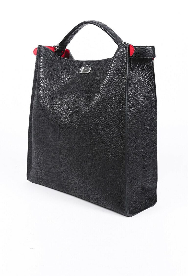 Fendi 2019 Peekaboo X-Lite Fit Roman Leather Satchel