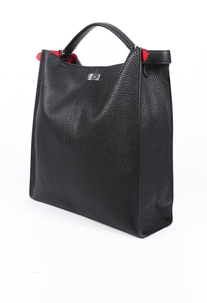 Fendi 2019 Peekaboo X-Lite Fit Roman Leather Satchel