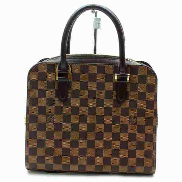 Louis Vuitton Hand Bag Triana Brown Damier  (SHC7-11027)