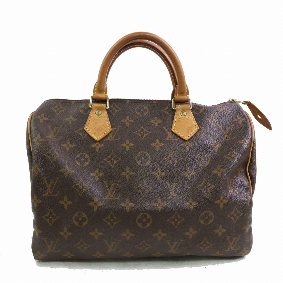 Louis Vuitton Hand Bag Speedy 30 Brown Monogram (SHC7-10126)