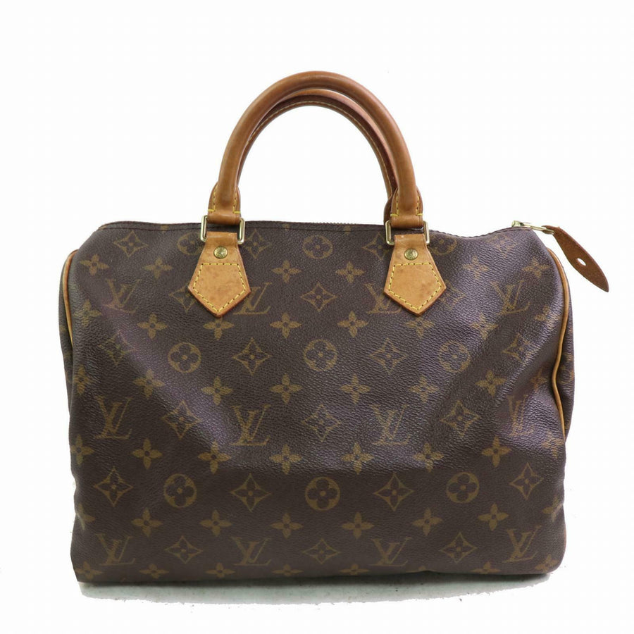 Louis Vuitton Hand Bag Speedy 30 Brown Monogram (SHC7-10126)
