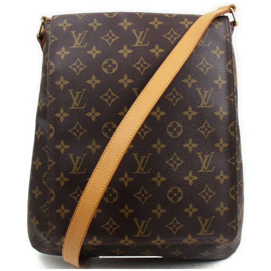Louis Vuitton Shoulder Bag Musette Brown Monogram  (SHC7-10684)