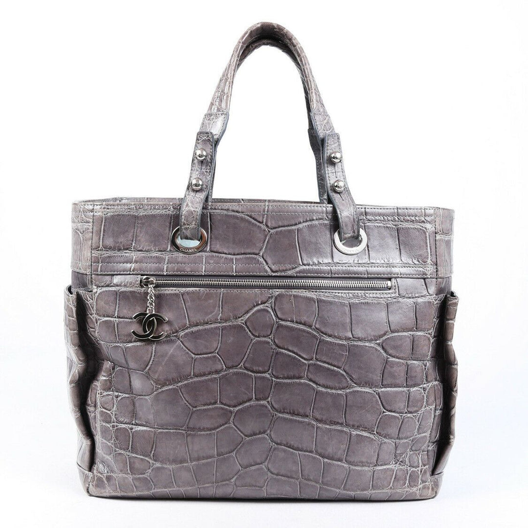 C*C Paris Biarritz Alligator Tote Bag