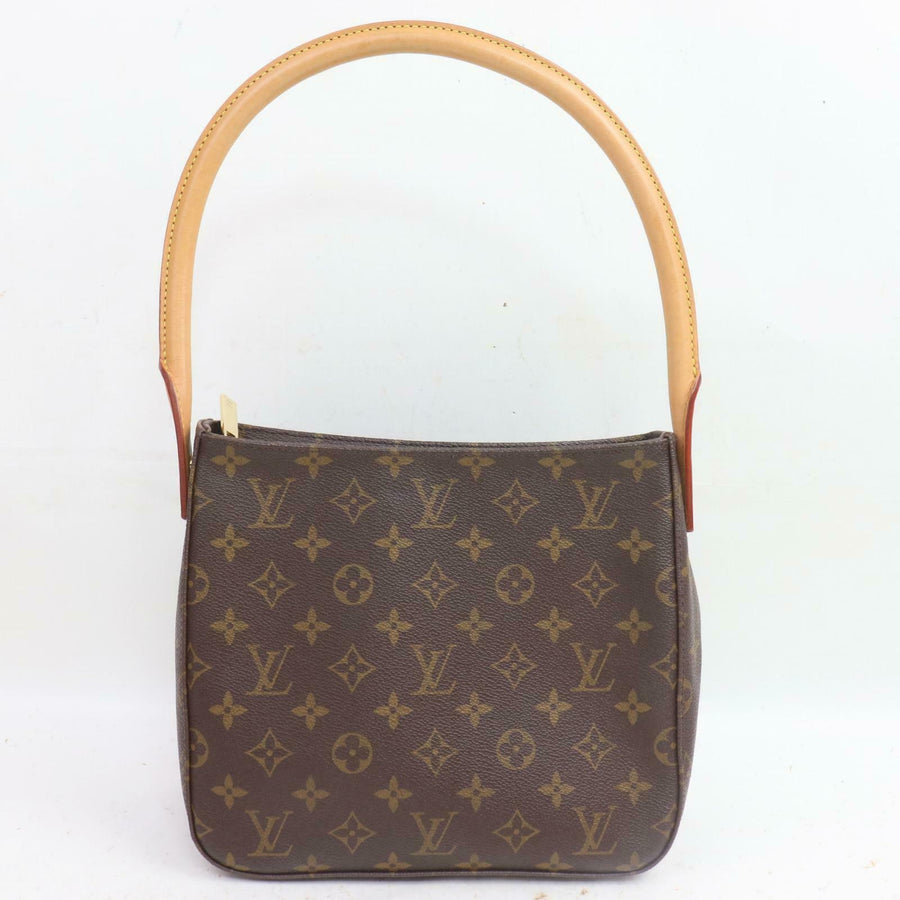 Louis Vuitton Shoulder Bag Looping Mm Brown Monogram  (SHC7-10439)