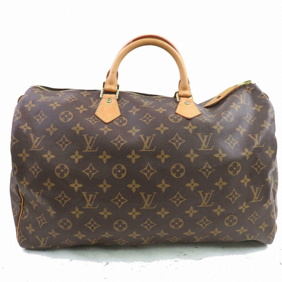 Louis Vuitton Hand Bag Speedy 40 Brown Monogram (SHC7-10476)