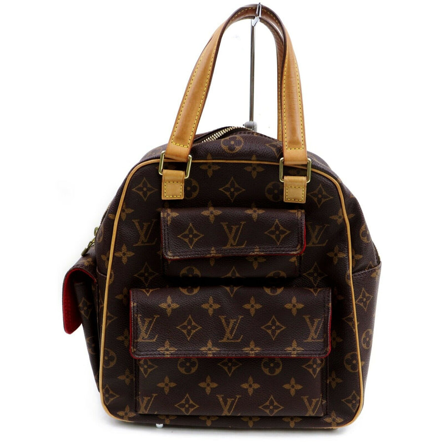 Louis Vuitton Hand Bag Excentricite Brown Monogram  (SHC7-10224)