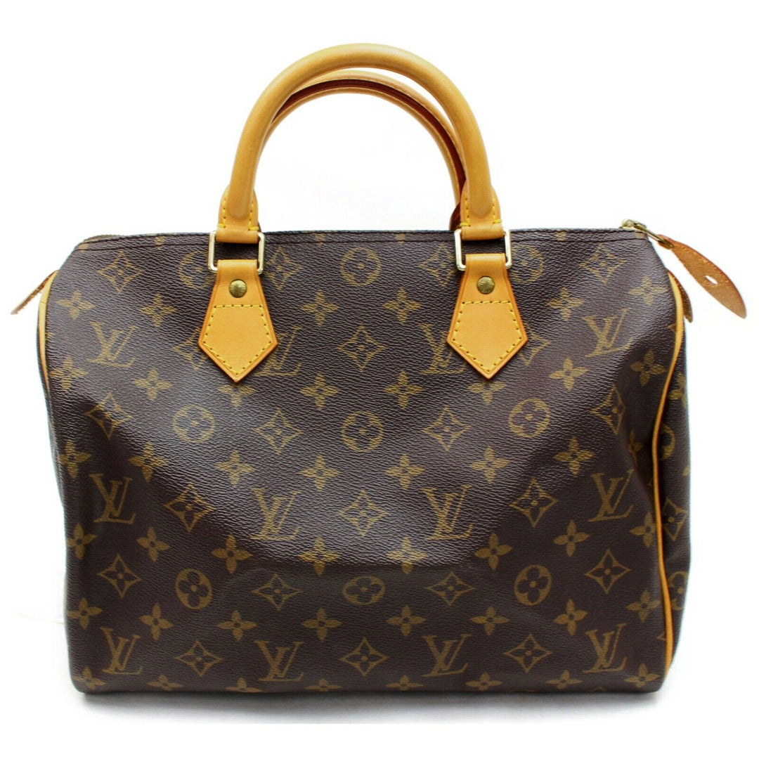 Louis Vuitton Hand Bag Speedy 30 Brown Monogram (SHC7-10144)