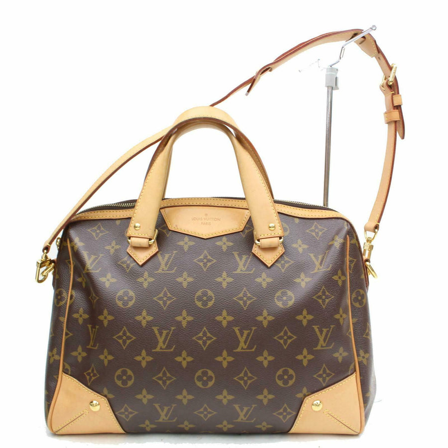 Louis Vuitton Hand Bag Retiro Pm Brown Monogram  (SHC7-10068)