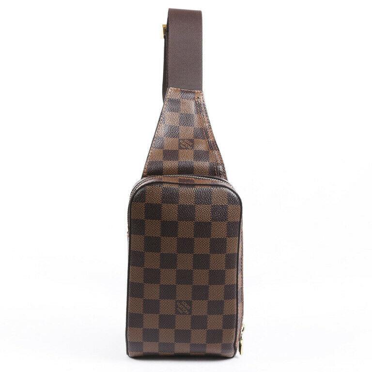 Louis Vuitton Geronimos Damier Ebene Bag