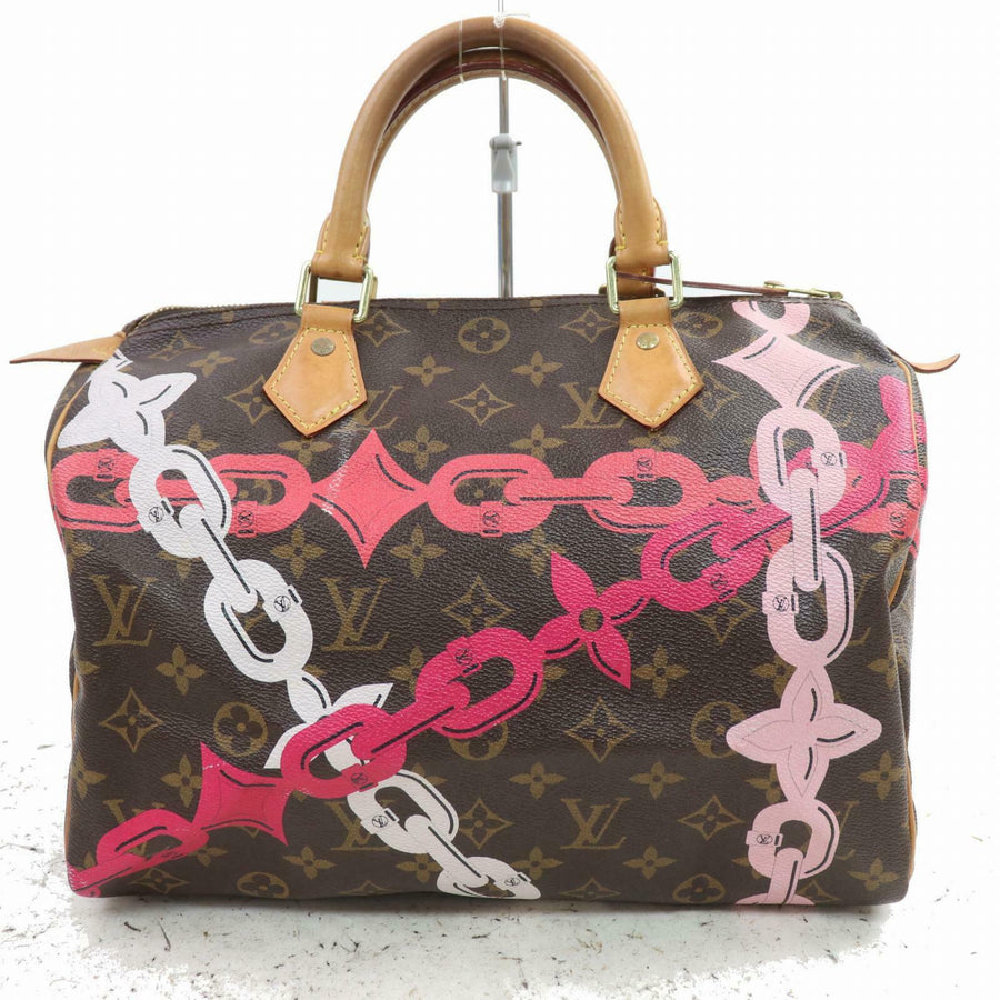 Louis Vuitton Hand Bag Speedy 30 Brown (SHC7-10750)