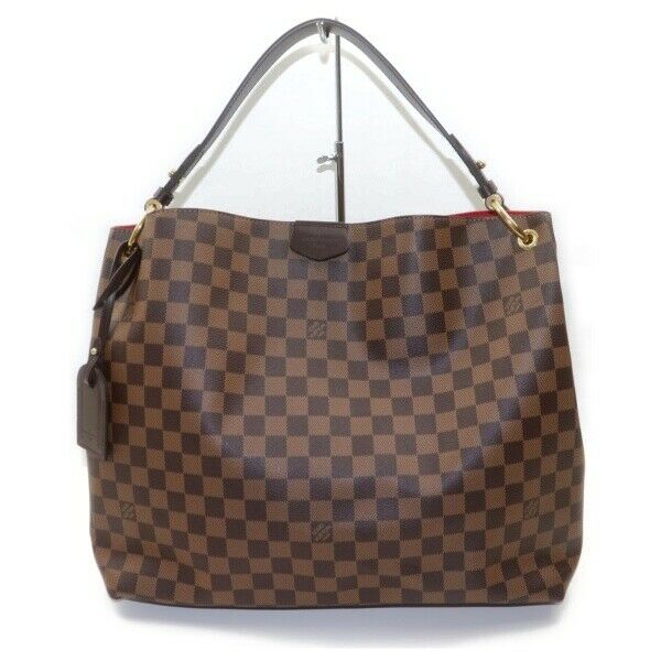 Louis Vuitton Hand Bag Gracefulmm Brown Damier  (SHC7-11061)