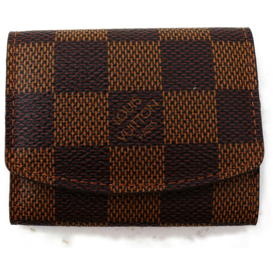 Louis Vuitton Cosmetic Pouch Cuff Case Brown Damier  (SHC7-10171)