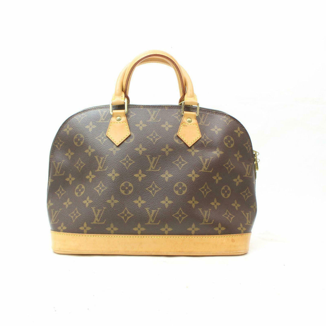 Louis Vuitton Hand Bag Alma Brown Monogram  (SHC7-10613)