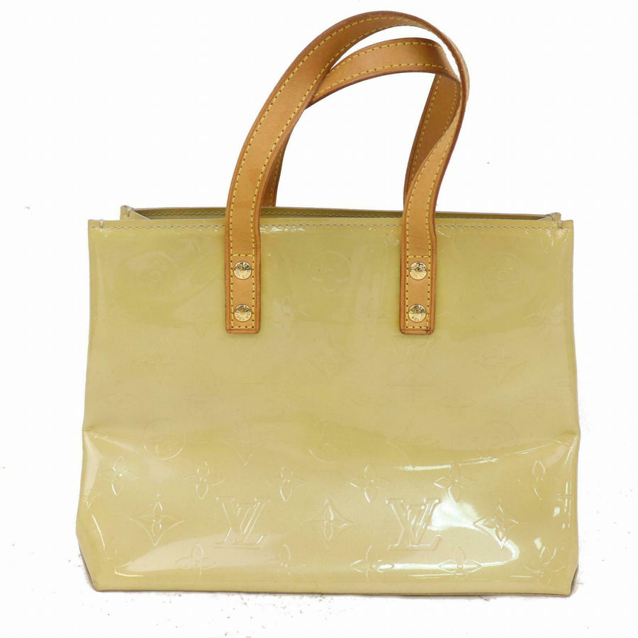 Louis Vuitton Hand Bag Reade Pm Light Brown Vernis  (SHC7-10644)