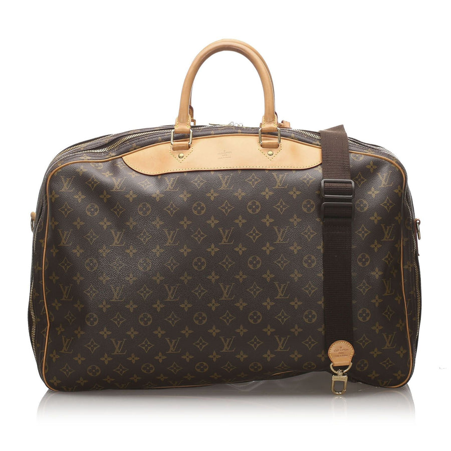 Pre-Loved Louis Vuitton Brown Monogram Alize 2 Poches France
