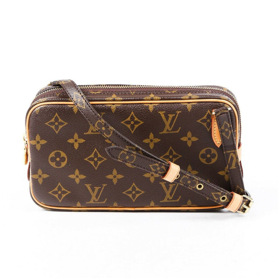 Louis Vuitton Bag Marly Bandouliere Monogram Coated Canvas Crossbody