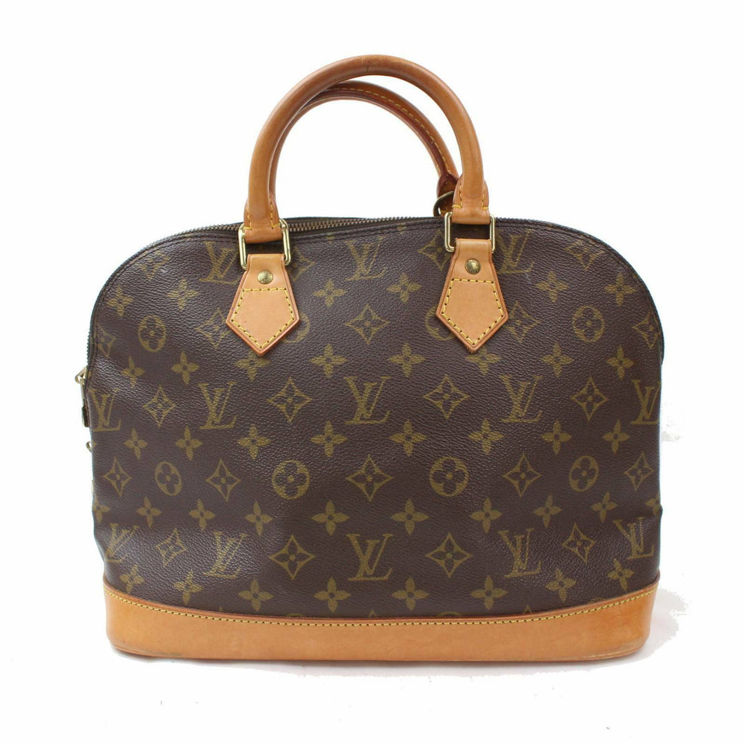Louis Vuitton Hand Bag Alma Brown Monogram  (SHC7-10122)