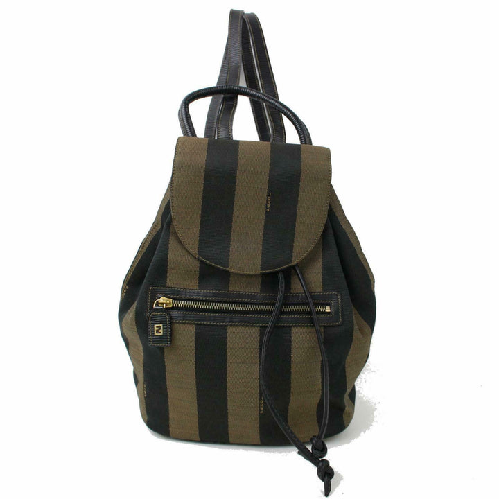 Indistinguishable  Fendi Back Pack Brown Canvas (SHC7-10279)