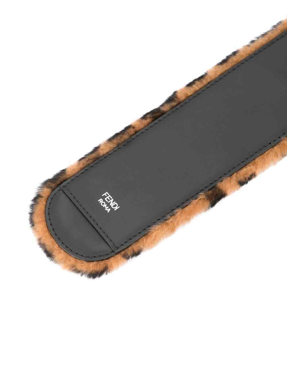 Fendi Ladies Strap U Brown Printed Logo Bag Accessory 7AR722-A5MV-F0QT1