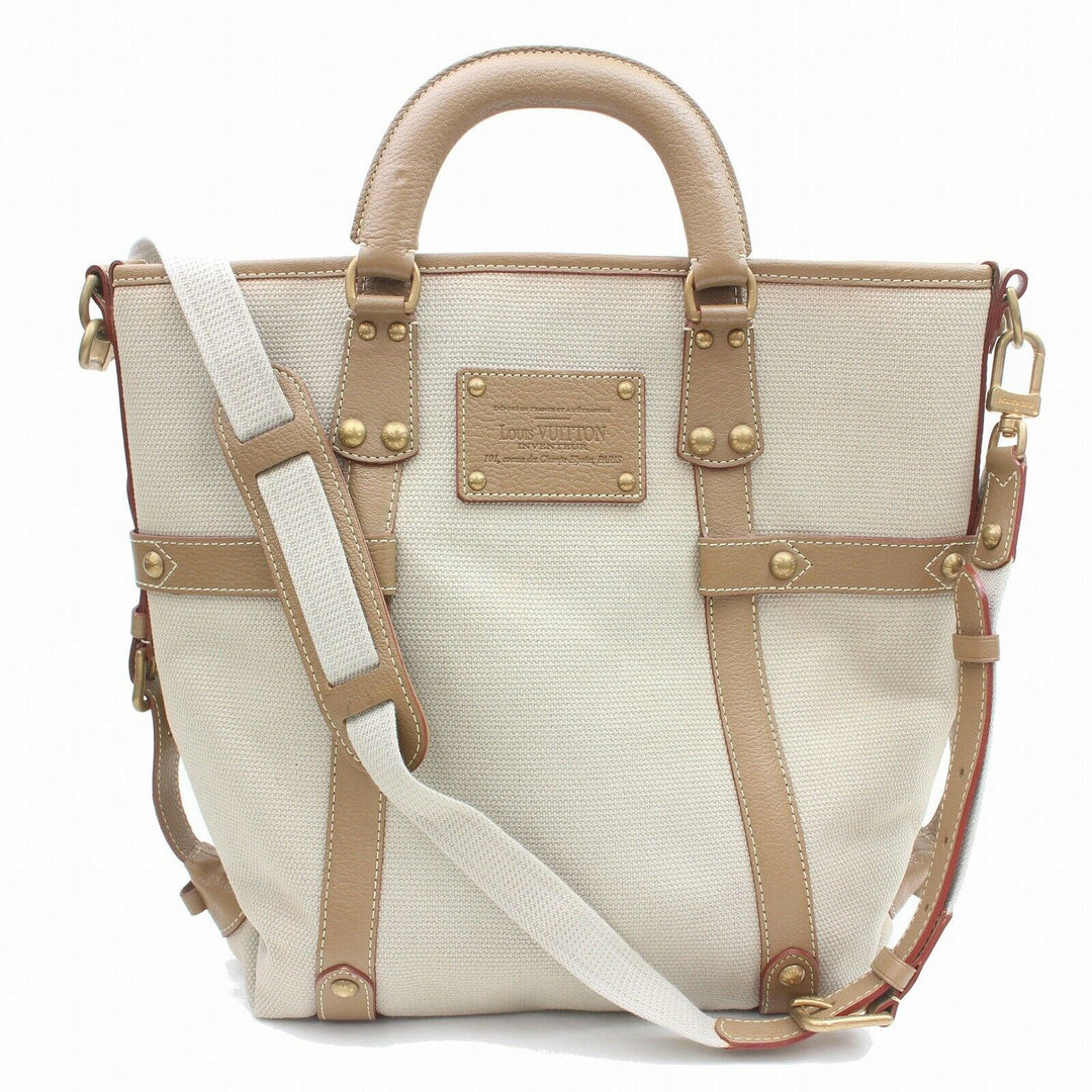 Louis Vuitton Shoulder Bag Beige Canvas  (SHC7-10497)