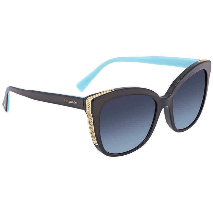 Tiffany Azure Gradient Blue Square Sunglasses TF4150 80019S 55 TF4150 80019S 55