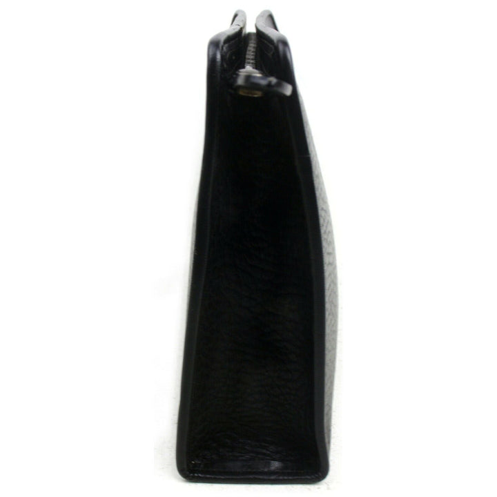 Indistinguishable  Burbe**y Clutch Black Leather (SHC7-10762)