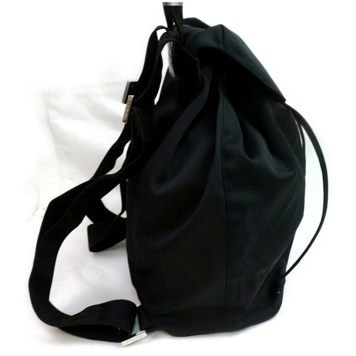 Indistinguishable  Fendi Back Pack Black Nylon (SHC7-10465)