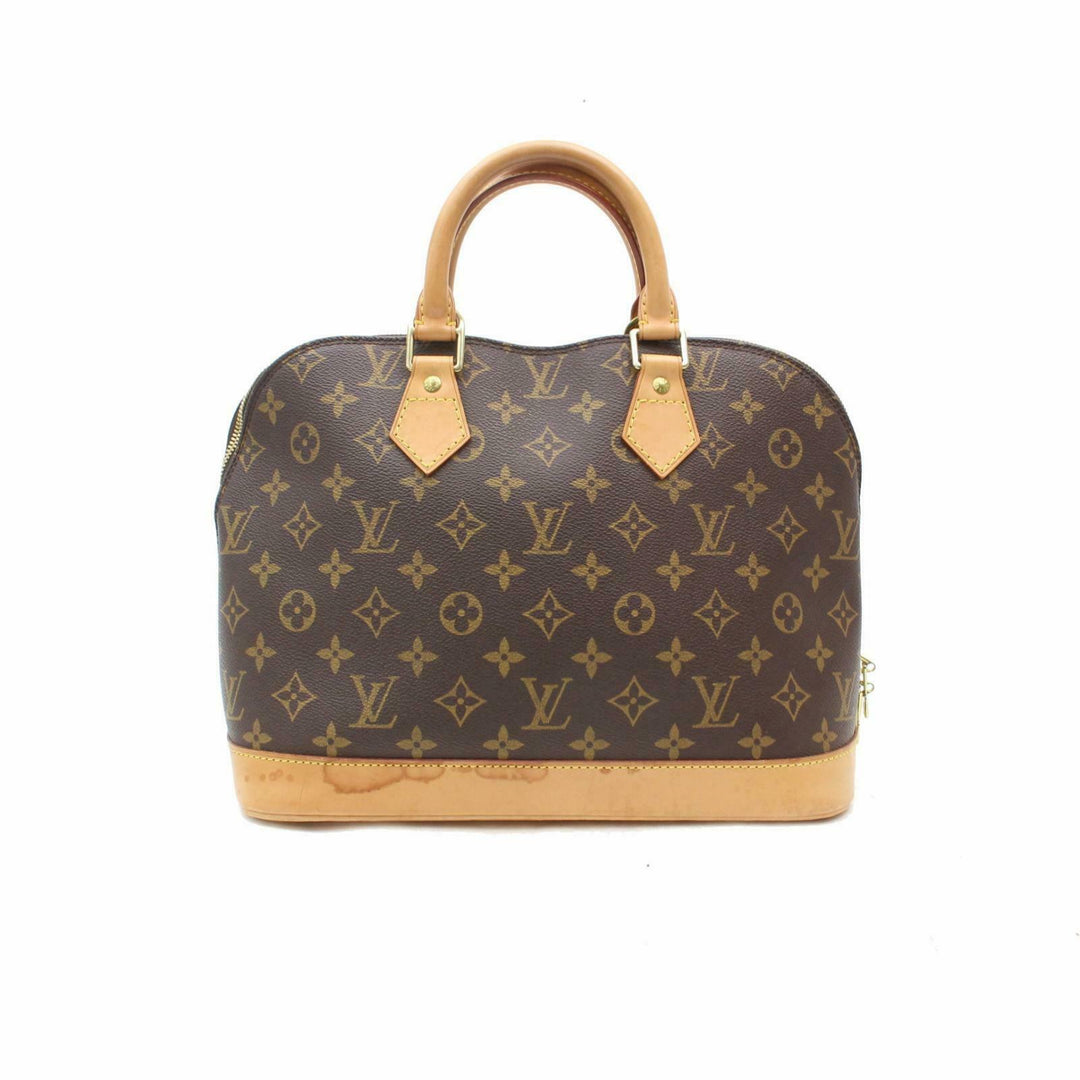 Louis Vuitton Hand Bag Alma Brown Monogram  (SHC7-10775)