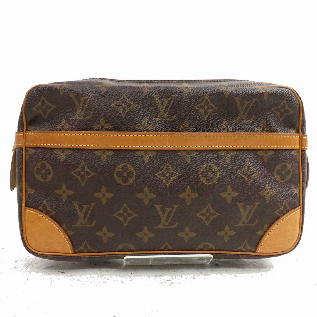 Louis Vuitton Clutch Compiegne 28 Brown Monogram (SHC7-10691)