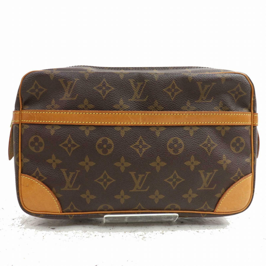 Louis Vuitton Clutch Compiegne 28 Brown Monogram (SHC7-10691)