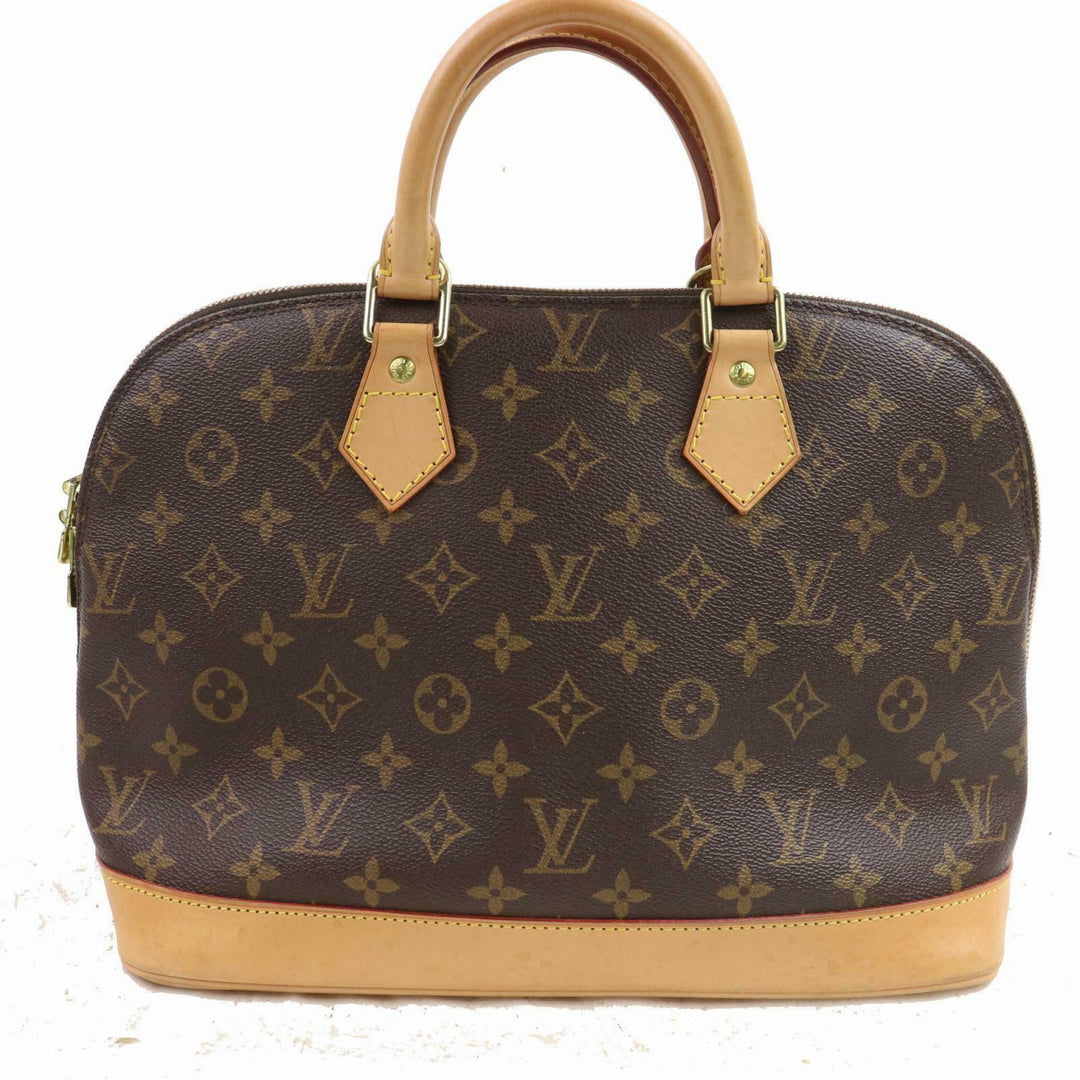 Louis Vuitton Hand Bag Alma Brown Monogram  (SHC7-10421)