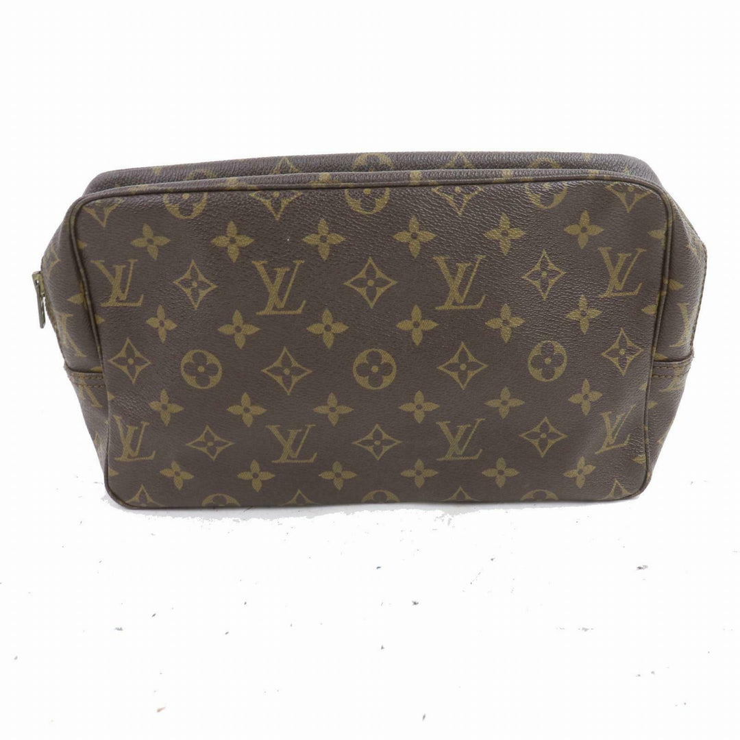 Louis Vuitton Cosmetic Pouch Troussetoilette 28  (SHC7-10729)