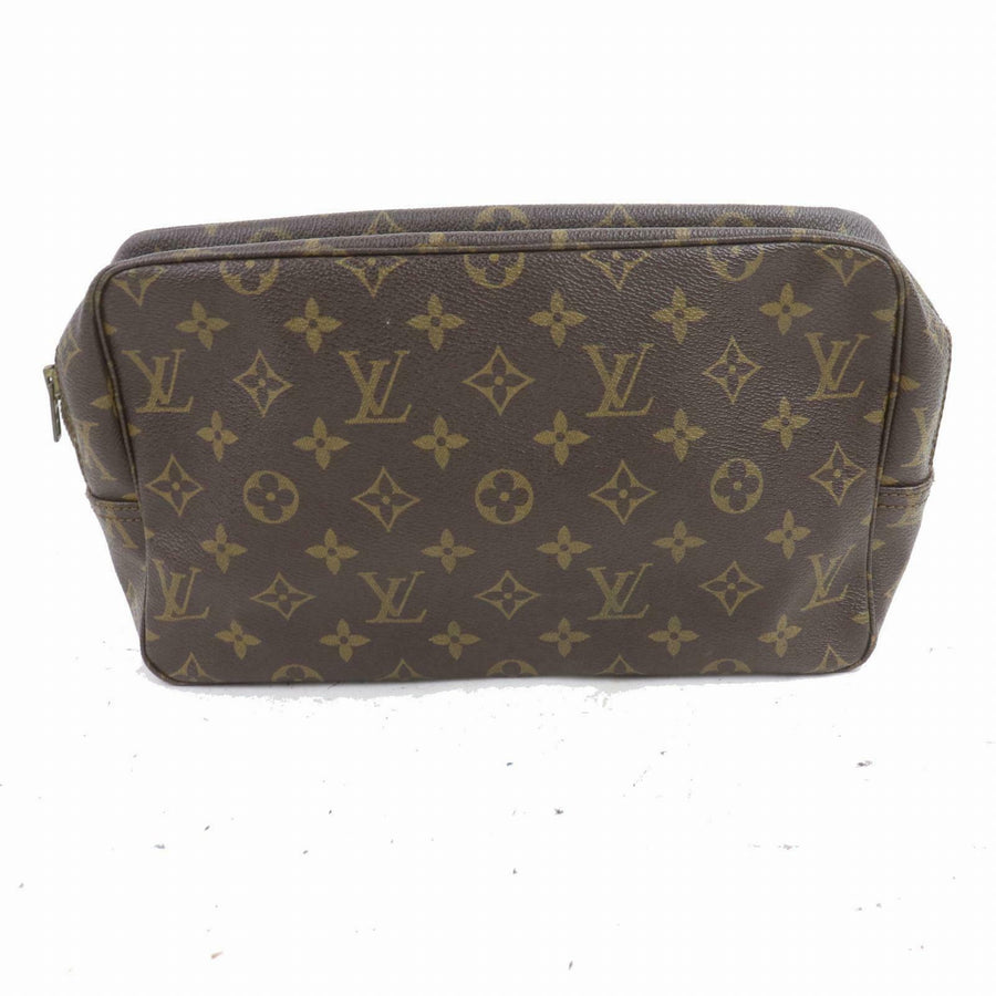 Louis Vuitton Cosmetic Pouch Troussetoilette 28  (SHC7-10729)