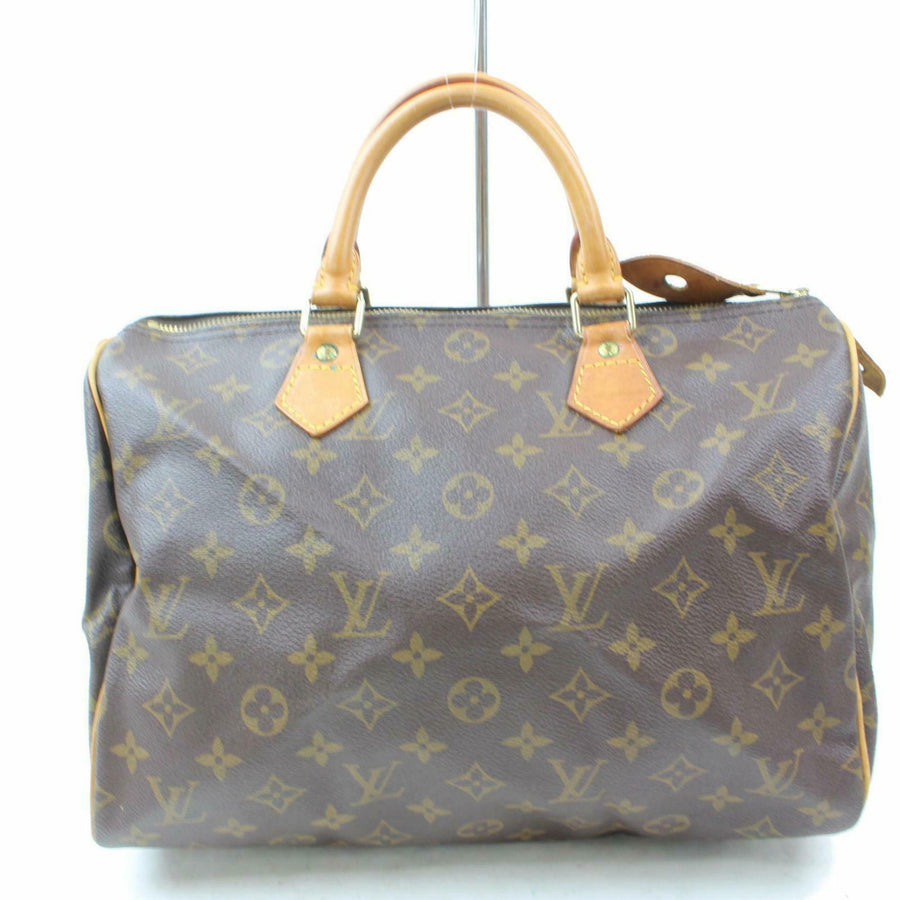 Louis Vuitton Hand Bag Speedy 30 Brown Monogram (SHC7-10228)