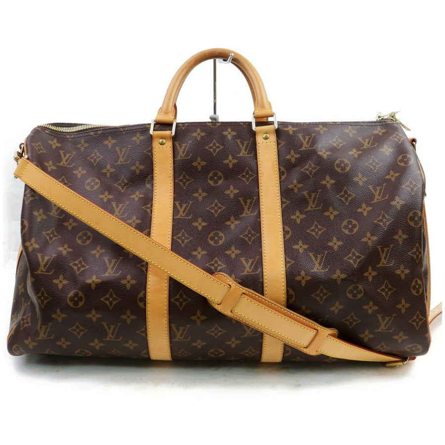Louis Vuitton Boston Bag Keepall Bandoliere 50  (SHC7-10182)