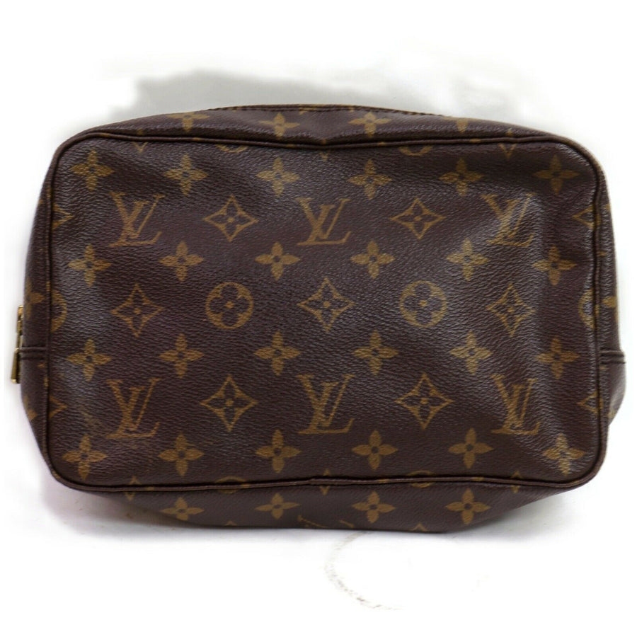 Louis Vuitton Cosmetic Pouch Trousse Toilette 25  (SHC7-10669)
