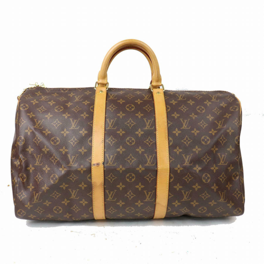 Louis Vuitton Boston Bag Keepall Bandouliere 50  (SHC7-10354)
