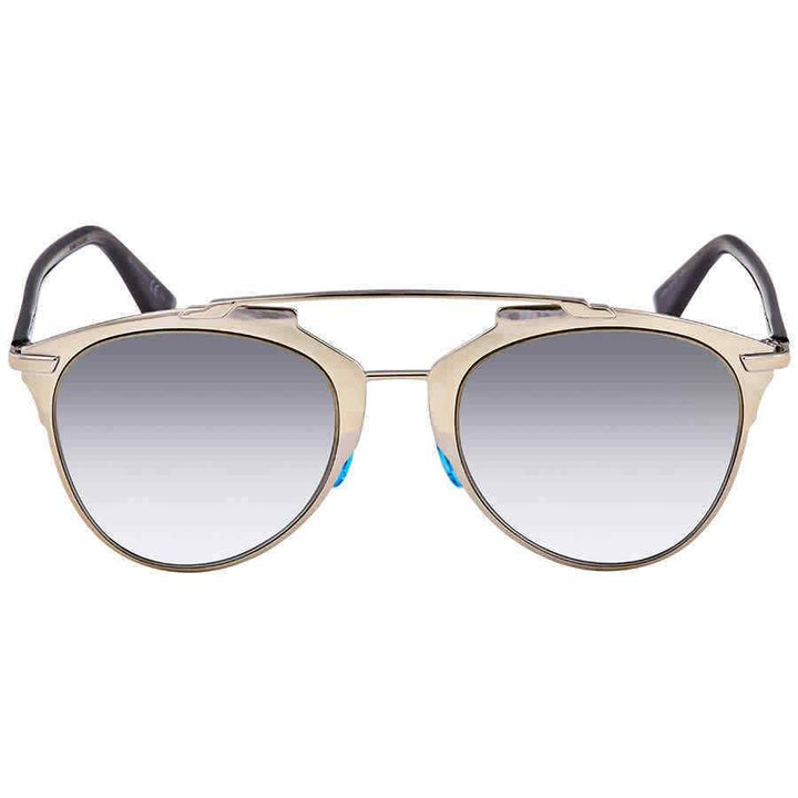 Di**r Reflected Gold Gradient Azure Aviator Ladies Sunglasses Di**rREFLECTED