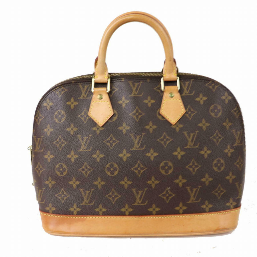 Louis Vuitton Hand Bag Alma Brown Monogram  (SHC7-10139)