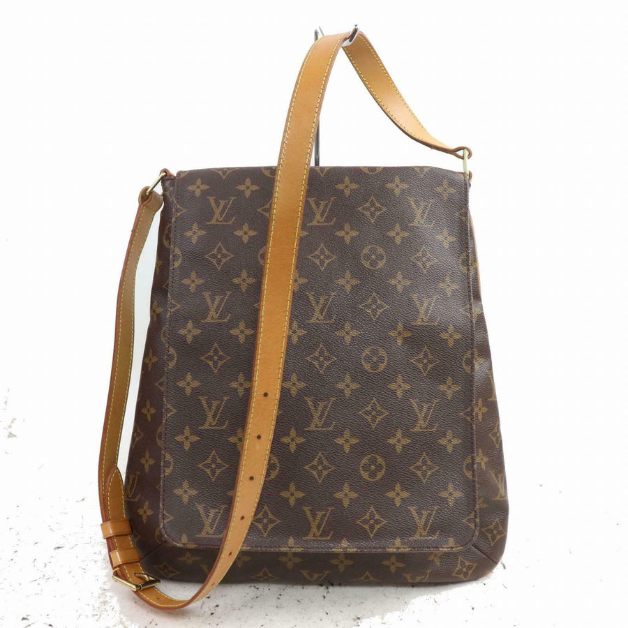 Louis Vuitton Shoulder Bag Musette Brown Monogram  (SHC7-10105)