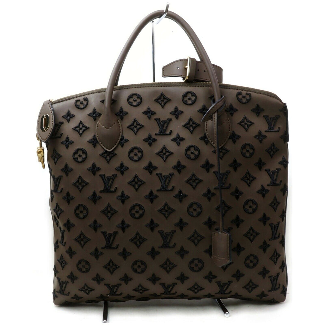 Louis Vuitton Hand Bag Lockit Brown  (SHC7-10615)