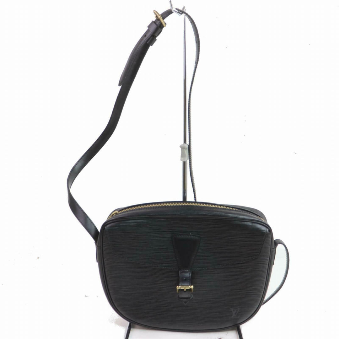 Louis Vuitton Shoulder Bag Jeunefille Black Epi  (SHC7-10221)