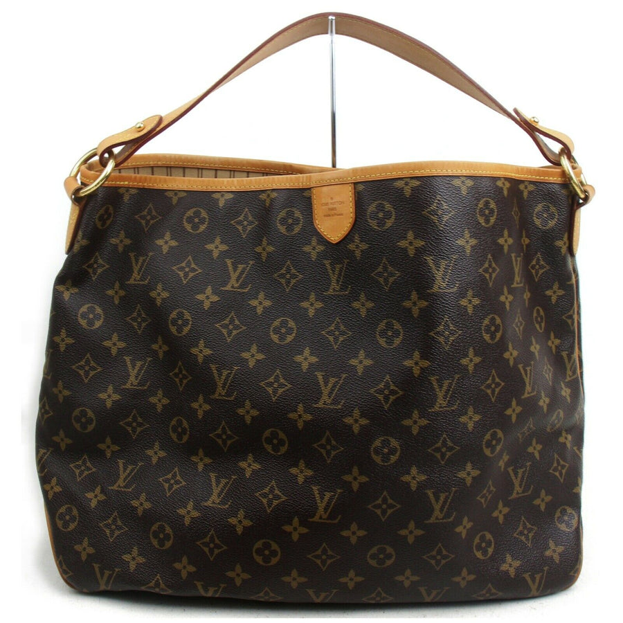 Louis Vuitton Tote Bag Delightful Mm Brown Monogram  (SHC7-10308)