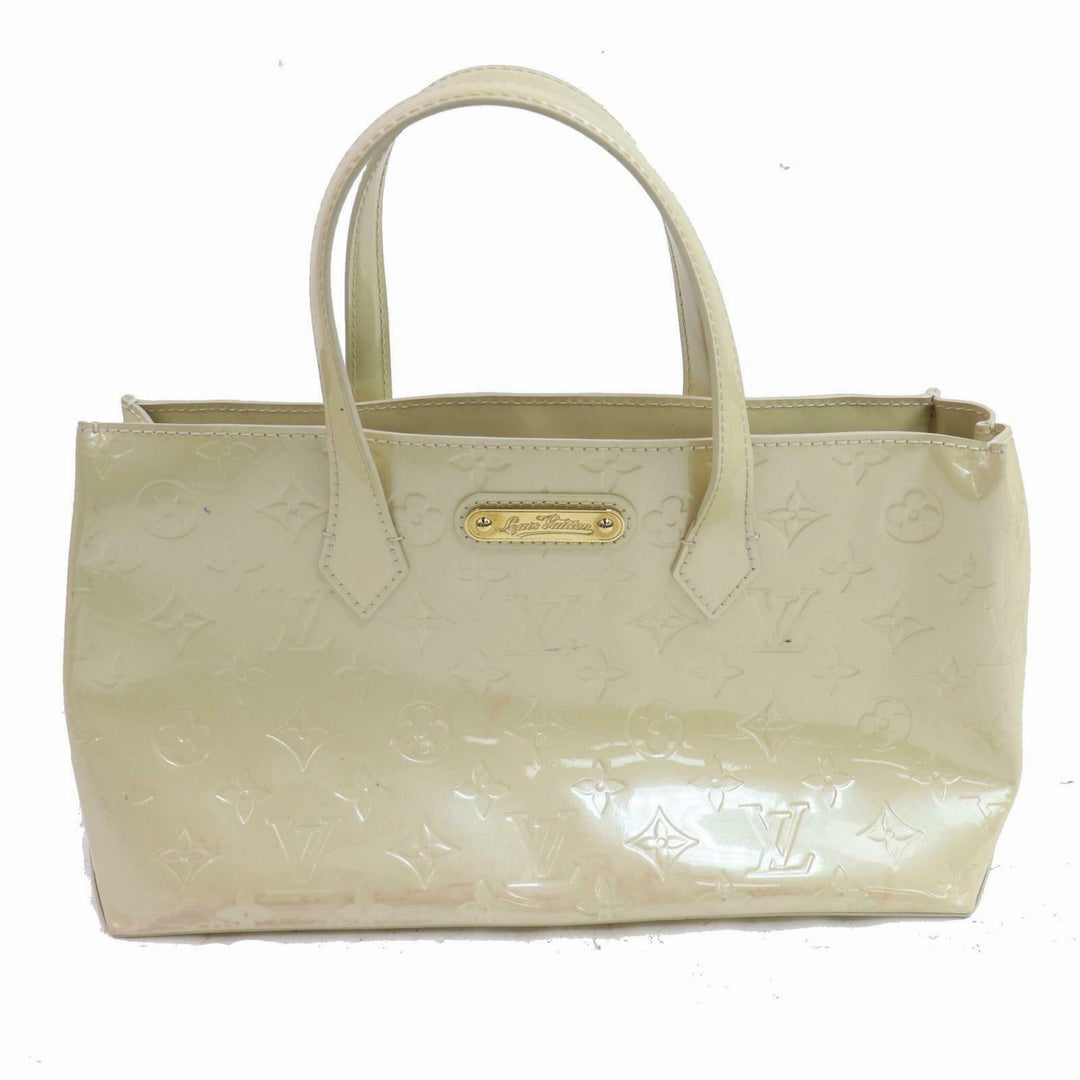 Louis Vuitton Tote Bag Wilshirepm Cream Vernis  (SHC7-10534)