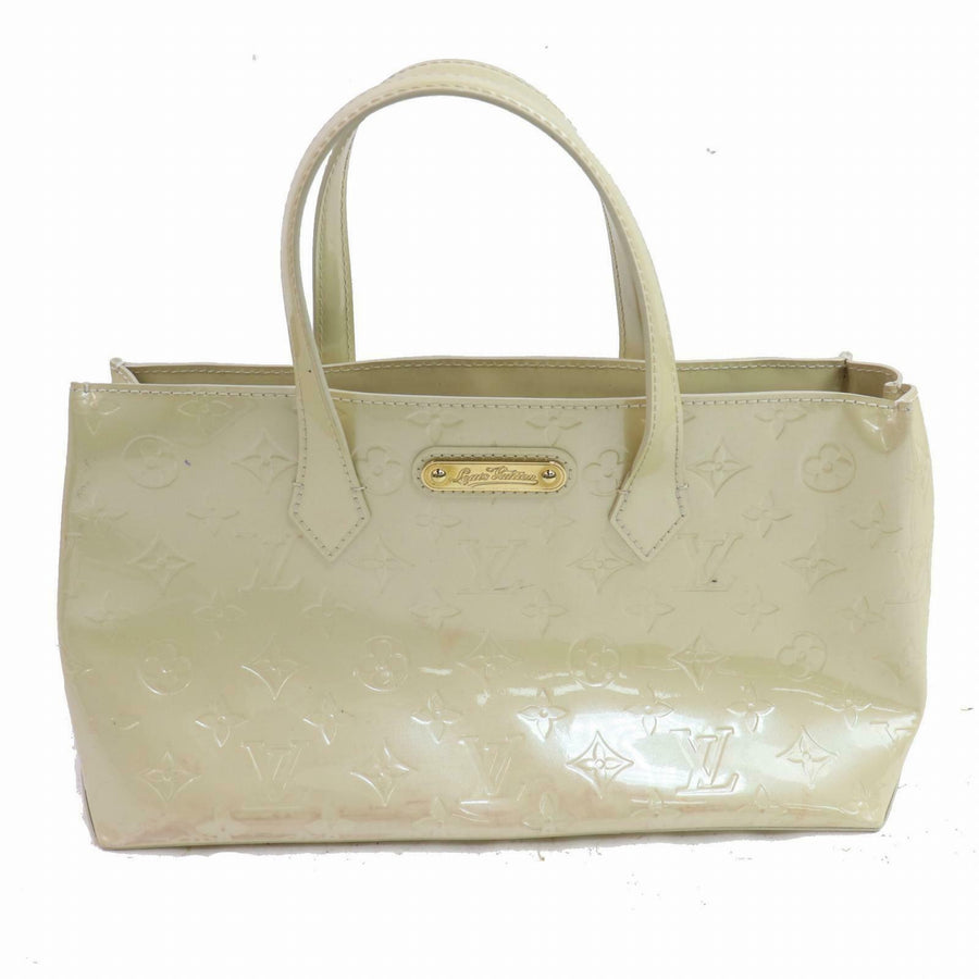 Louis Vuitton Tote Bag Wilshirepm Cream Vernis  (SHC7-10534)
